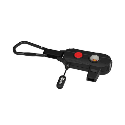 Rechargeable Safety Alarm with Flashlight